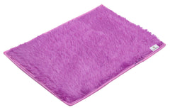 Kuber Industries Door Mat (Purple, Microfiber, 56x37 cm) (KUBQMART011484)