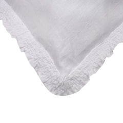 Kuber Industries Embroided Design 2 Piece Cotton Pillow Cover Set-17"x27" (White) Luxury Pillow Covers - CTKTC40269