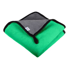 Heart Home Cleaning Towel|Microfiber Reusable Cloths|Highly Absorbent Washable Towel for Kitchen with Hanging Loop|Car|Window|40x40 Cm|Pack of 2 (Multi)