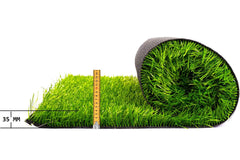 Kube Industries 35 MM Artificial Grass Indoor Outdoor Garden Lawn Landscape Synthetic Grass Mat (18" X 30") Green-HS_38_HEARTH21099