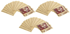 Kuber Industries 36 Piece Non Woven Saree Cover Set, Brown