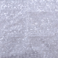 Kuber Industries Stone Print Stain-Resistant & Waterproof PVC AC Curtain for Home, Office, Restaurant 8 Feet with 6 Grommets (Transparent)