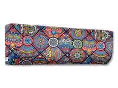 Heart Home AC Cover|Attractive Digital Print 1.5 Ton |All Weather Friendly|Stretchable Fabric & Elastic Closure, (Multicolor)