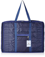 Kuber Industries Parachute Jumbo Attachi Bag Travel Handbag Storage Carrying Bag, Blanket Cover, Duffle, Travel Multi-Purpose Bag (Blue) CTKTC034669