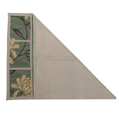 Kuber Industries Leaf Design PVC Fridge Top Cover - Green