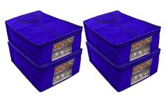 Kuber Industries 4 Pieces Parachute Waterproof Shirt Cover (Royal Blue) - CTKTC31248