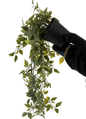 Kuber Industries Artificial Vine Plant with Pot (Green, 3 Pieces)