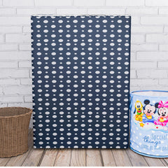 Heart Home Washing Machine Cover | Dot Print Washing Machine Cover | PVC | Top Load Semi-Automatic Washing Machine Cover | Blue