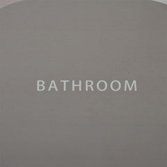 Kuber Industries Bathroom mat|Bathroom mat Super Absorbent Floor mat|Anti-Skid Bathroom mat|Memory Foam Bathroom Rug Mat (Beige)