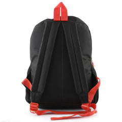 Kuber Industries Polyester Waterproof Disney Mickey Mouse Print Backpack|Sturdy School Bag For Kids,14 Inch (Black)