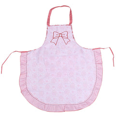 Kuber Industries Cotton Apron with Front Pocket (Red), CTKTC13825