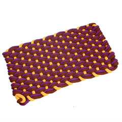 Kuber Industries Microfibre Door Mat Set of 4 Pcs- 24"x16", Multicolour,Standard,DOORMATAVS110