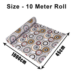 Heart Home Shelf Liner | Kitchen Cabinet Shelf Protector | Kitchen Liners for Cabinets and Drawers | Drawer Liner Mat | Self Check Shelf Liner Cabinet Mat | 1.5 MTR | White