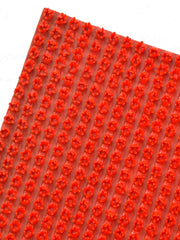 Kuber Industries Door Mats (Red, PVC, Standard)