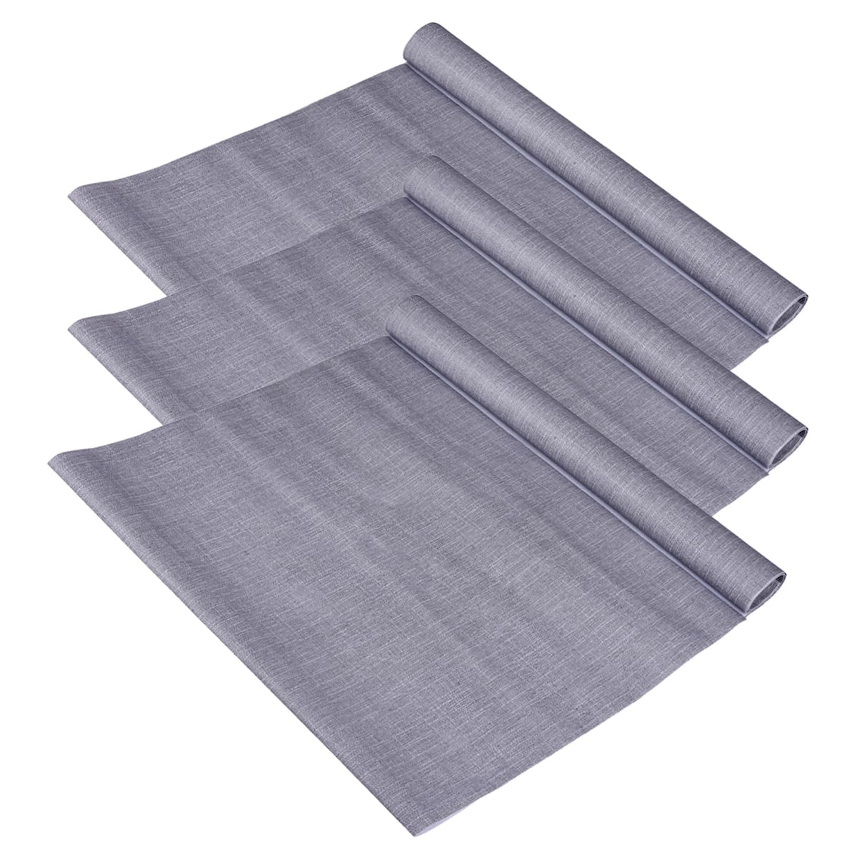 Heart Home Shelf Liner | Kitchen Cabinet Shelf Protector | Kitchen Liners for Cabinets and Drawers | Drawer Liner Mat | Texture Shelf Liner Roll | Cabinet Mat | 3 MTR | Pack of 3 | Gray