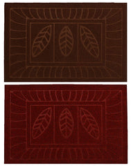 Kuber Industries 2 Piece Microfibre Door Mat Set - 23.6"x15.7", Multicolour
