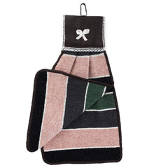 Kuber Industries Hanging Cotton Washbasin Napkin/Hand Towel for Kitchen and Bathroom (Multicolour, 6 Pieces) - CTKTC45602