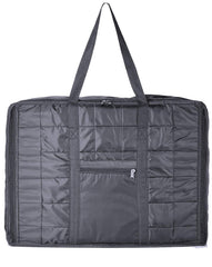 Kuber Industries Parachute Jumbo Attachi Bag Travel Handbag Storage Carrying Bag, Blanket Cover, Duffle, Travel Multi-Purpose Bag (Grey) CTKTC134653