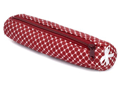 Kuber Industries Cotton 1 Rod Bangle Organizer For Watches, Bracelets, Bangles, Small Jewllery With Zipper - Pack of 4 (Assorted)