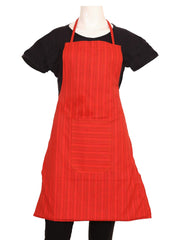 Kuber Industries Cotton 2 Piece Kitchen Apron with Front Pocket Set - Multicolour