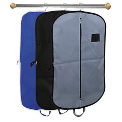 Kuber Industries 3 Pieces Foldable Non Woven Men's Coat Blazer Suit Cover (Grey & Black & Royal Blue) -CTKTC041700