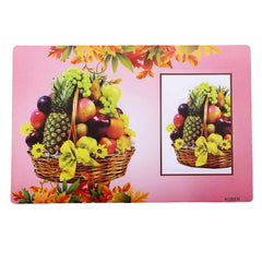 Kuber Industries Flower Design Combo PVC 3 Pieces Fridge Mats, 2 Piece Handle Cover and 1 Piece Fridge Top Cover(Gold)-CTKTC024427
