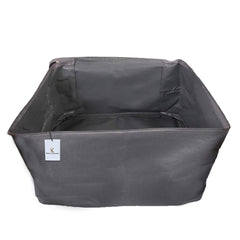 Kuber Industries Medium Size Travel Duffle Bag|Underbed Storage Bag|Blanket Cover|Clothes Bags|Grey