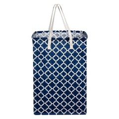 Heart Home Laundry Basket | Laundry Basket | Canvas Storage Bag with Handles | Clothes Basket for Home | Toy Storage Basket | 75 LTR | Large | Pack of 2 | Multicolor