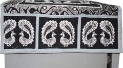 Kuber Industries Cloth 3 Pieces Fridge Mat, 1 Piece Handle Cover and 1 Pieces Fridge Top Cover (Multi)-CTKTC2779