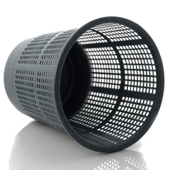 Kuber Industries Mesh Dustbin|Plastic Open Garbage Basket|Portable Round Trash Can for Kitchen|Office|College|5 Liter|Pack of 2 (Grey)