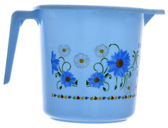 Kuber Industries Plastic Bathroom Mug - 6 Pieces, Blue & Pink, 1000ml