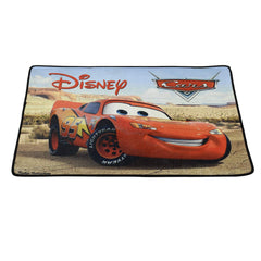 Kuber Industries Disney Cars 4 Pieces Anti-Slip Door Mat 23"x15" (Brown) - CTKTC46055