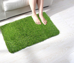 Kuber Industries 35mm Artificial Grass Mat for Balcony (Size- 1.5 X 2 Feet) - CTKTC22450,Green,Standard