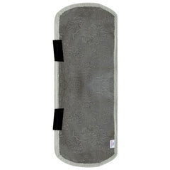 Heart Home PVC Floral Print Fridge Handle Cover/Refrigerator Handle Cover for Home & Kitchen Pack of 2 (Silver) 52HH3977