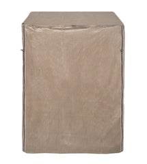 Heart Home Water Proof Dust Proof PVC Front Load Washing Machine Cover (Brown)-HS43HEARTH26743