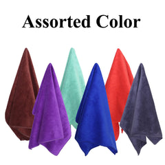 Kuber Industries Cleaning Cloths|Microfiber Highly Absorbent Wash Towels for Kitchen,Car,Window,24 x 16 Inch,Pack of 3 (Red)