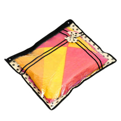 Kuber Industries Non Woven Dots Design Single Packing Saree Cover 24 Pcs Set (Ivory) - CTKTC030714