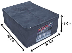 Heart Home Shirts and Clothing Organizer With Clear Window (Grey)