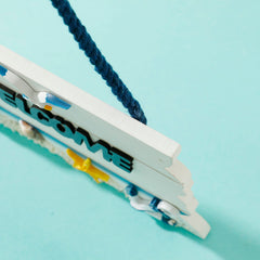 Kuber industries Door Decor Panel|Wall Hanging Wooden Frame Board|Decorative Items for Living Room, Bedroom, Entrance (White)