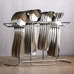 Heart Home Stainless Steel Cutlery Set for Kitchen & Dining Table with 24 Spoon (Silver) 54HH3943.