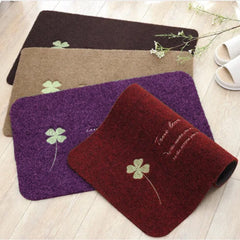 Heart Home Microfiber Door Mat for Porch/Kitchen/Bathroom/Laundry Room,Pack of 2 (Grey) 54HH3989.