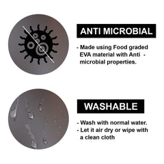 Kuber Industries Exclusive Polyester Anti Slip Mat|Shelf Liner|Table Runner|Fridge Mat|Nonslip Placemat|Drawer Mat|Size 5 Mtr Roll (Multi)