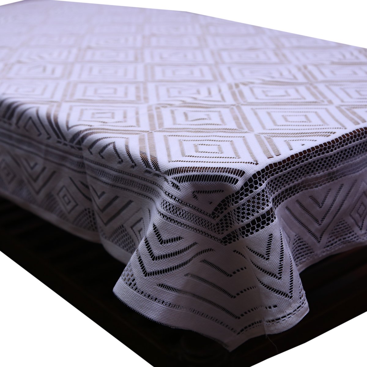 Kuber Industries Cotton 4 Seater Centre Table Cover - Multicolour