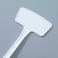 Kuber Industries Garden Tags/Plant Lables Tag|Markers lables for Garden Plant|Pack of 10 (White)