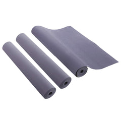 Kuber Industries 3 Pieces Multipurpose Textured Super Strong Anti-Anti Skid Mats and Liners for Drawer, Refrigerator, Cupboard, Shelf, Size 45X500cm (5 Meter Roll, Grey)