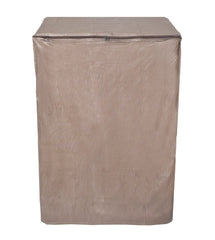 Heart Home Top Load PVC Washing Machine Cover (Brown)-HS43HEARTH26746