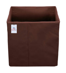 Heart Home Disney Winnie-The-Pooh Print Non Woven Fabric Foldable Large Size Cloth Storage Box Toy, Books Wardrobe Organiser Cube with Handle (Brown)-HEART10789