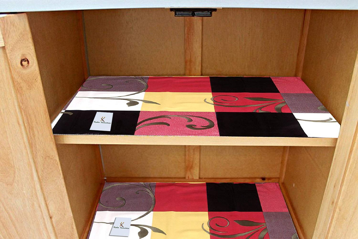 Kuber Industries Exclusive Wardrobe's Shelf Mat, Kitchen Shelf Mat, Drawer Mat in Plastic Sheet Material-10 Mtr Roll
