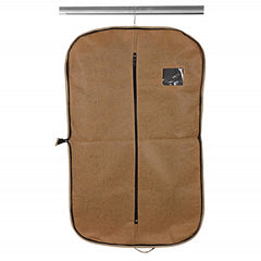 Kuber Industries Embossed Design Half Transparent Non Woven Men's Coat Blazer Cover (Golden) -CTKTC43499