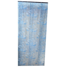 Kuber Industries 2 Piece PVC Shower Curtain Set - 7ft, Multicolour